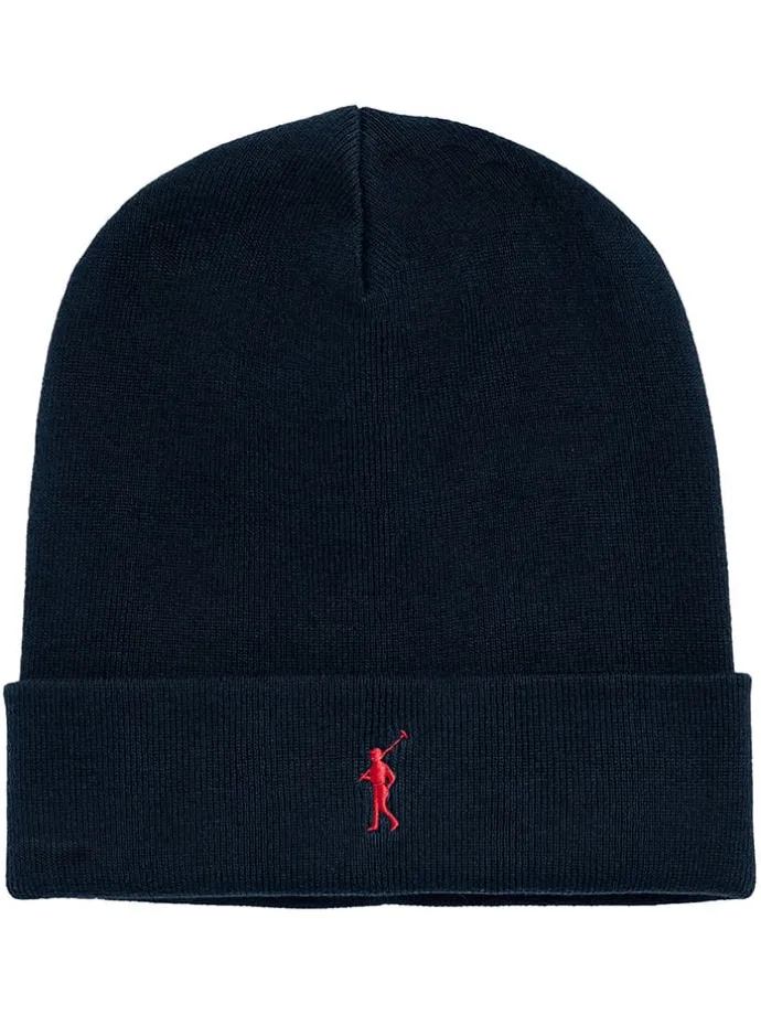 Beanie in Dunkelblau