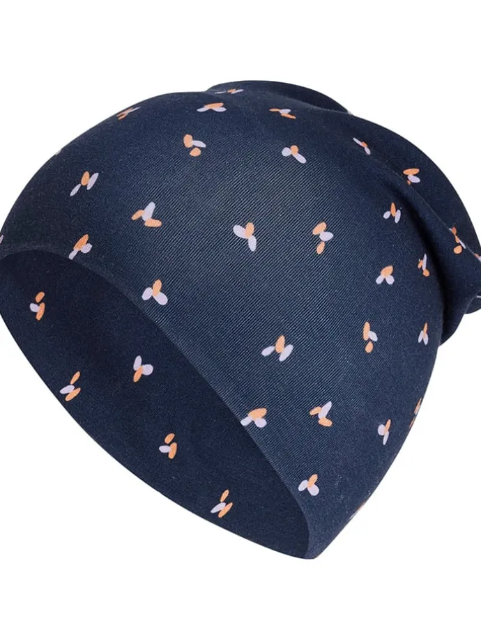 Beanie in Dunkelblau