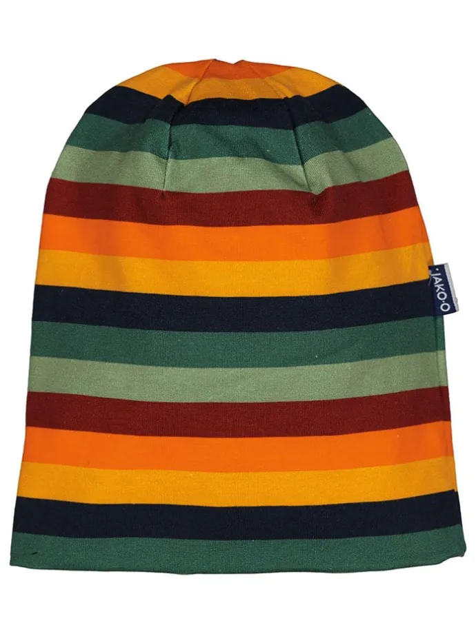 Beanie in Grün/Bunt