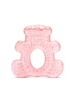 Beißring Bär wassergefüllt in rosa
