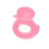 Beißring Ente in rosa