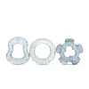 Beißring 3er Set in blau