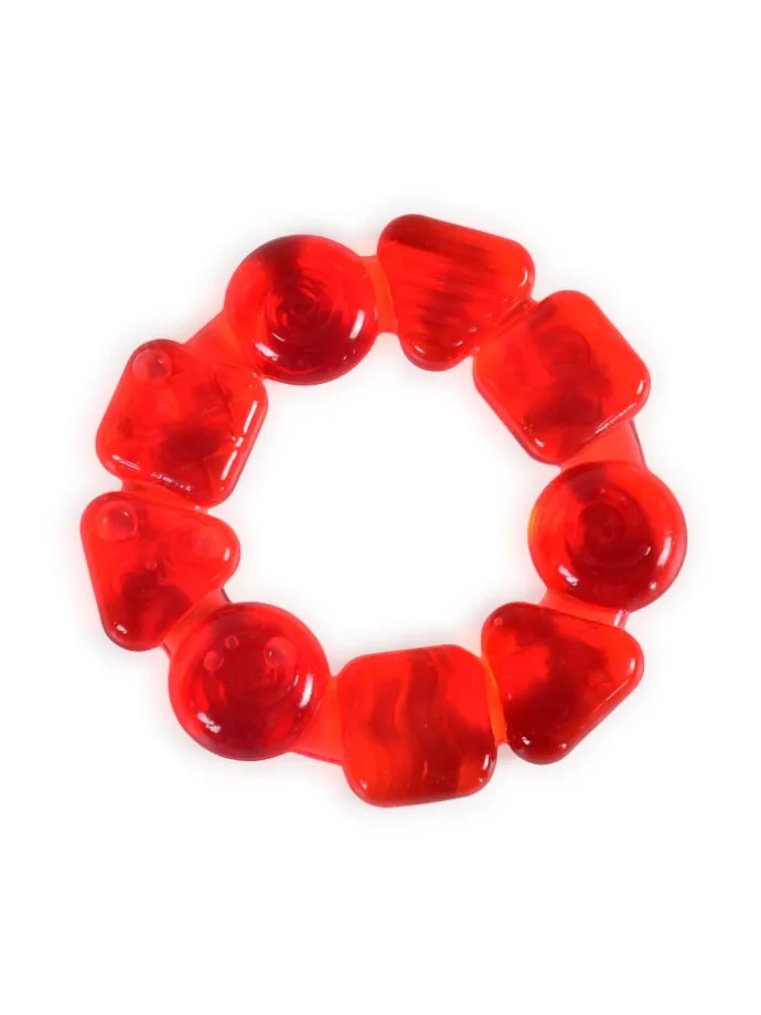 Beißring T2136 Shapes in rot