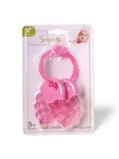 Beißring Traube T2215 in rosa