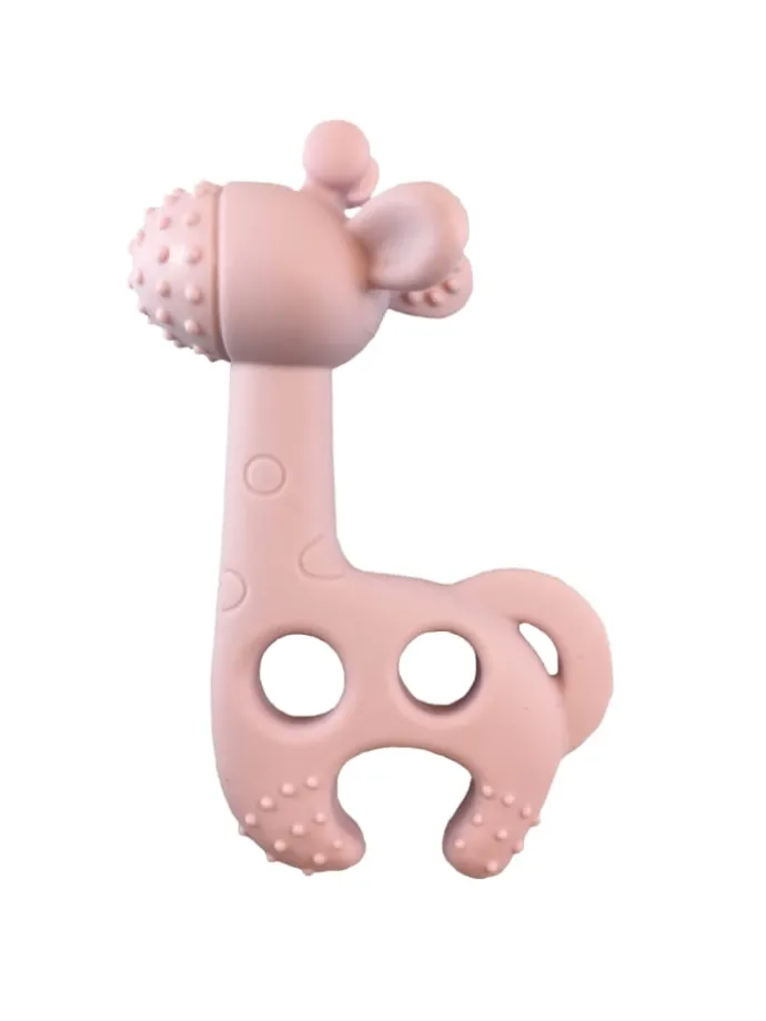 Beissring "Bite me Raff" in Rosa