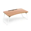 Beistelltisch in Hellbraun - (B)60 x (H)27 x (T)40 cm