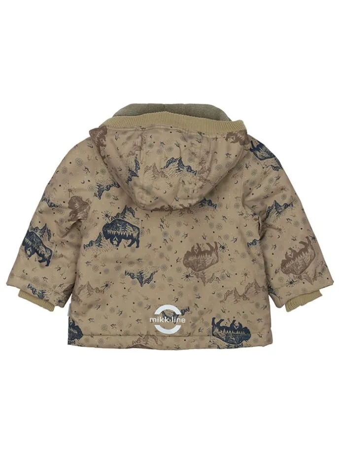 Übergangsjacke in Hellbraun