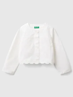 Übergangsjacke in Weiß