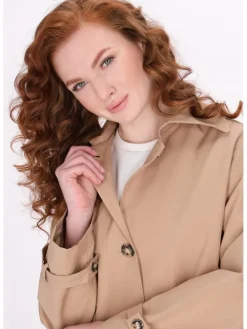 Übergangsmantel in Beige