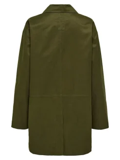 Übergangsmantel in Khaki