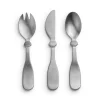 Besteck Set für Kinder - Antique Silber in Silber