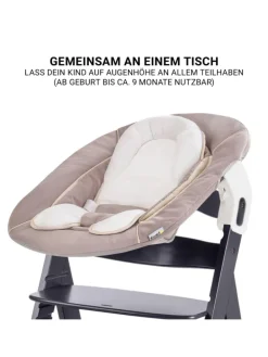 Beta Plus Dark Grey 5-tlg. Newborn Set - in grau,beige