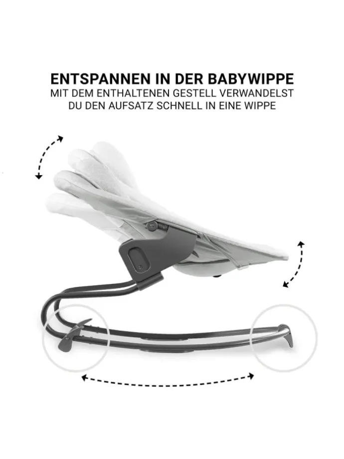 Beta Plus 5-tlg. Newborn Set - Hochstuhl in weiss
