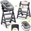 Beta Plus 5-tlg. Newbornset - Hochstuhl + in schwarz,grau