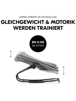 Beta Plus 5-tlg. Newbornset - Hochstuhl + in schwarz,grau