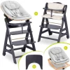 Beta Plus 5-tlg. Newbornset - Hochstuhl + in schwarz,grau