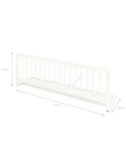 Bettschutzgitter "Comfort" in Mint - (L)115 x (B)32 x (H)40 cm