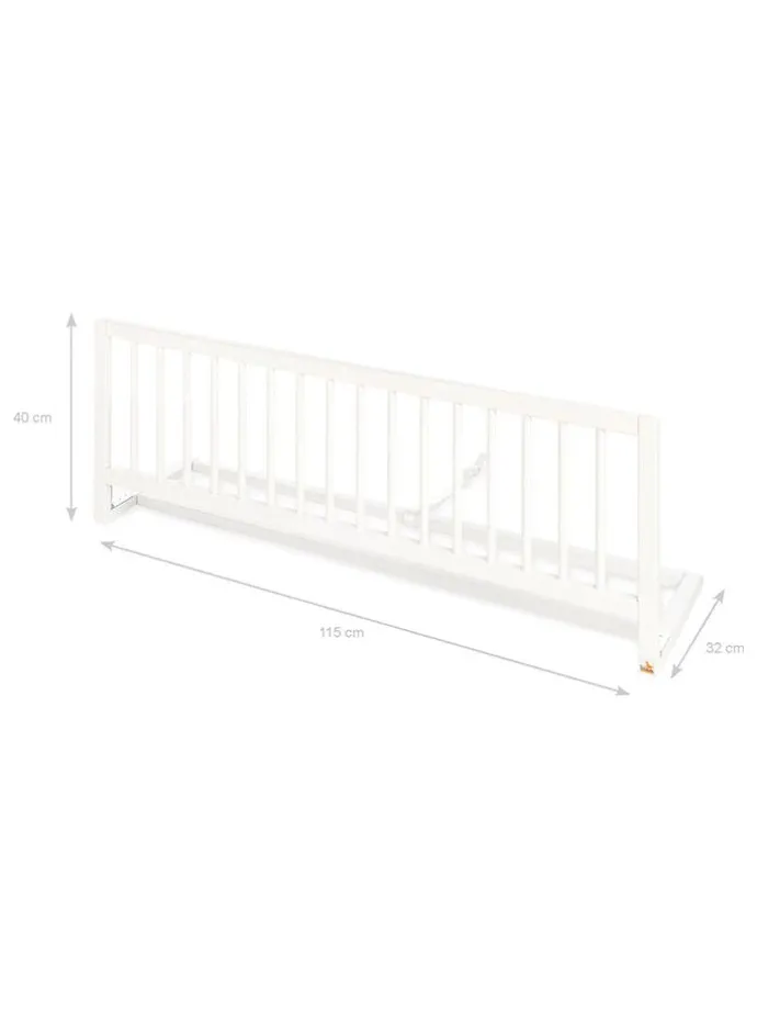 Bettschutzgitter "Comfort" in Mint - (L)115 x (B)32 x (H)40 cm