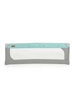 Bettschutzgitter Leinen 130 cm in grün
