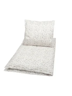 Bettwäsche Baby in cream/ Peony/ Jasmin blue
