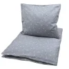 Bettwäsche Baby in Jasmin blue/ Balsam cream/ Walnut