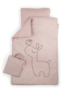 Bettwäsche-Set "Lalee" in Rosa - (L)100 x (B)70 cm