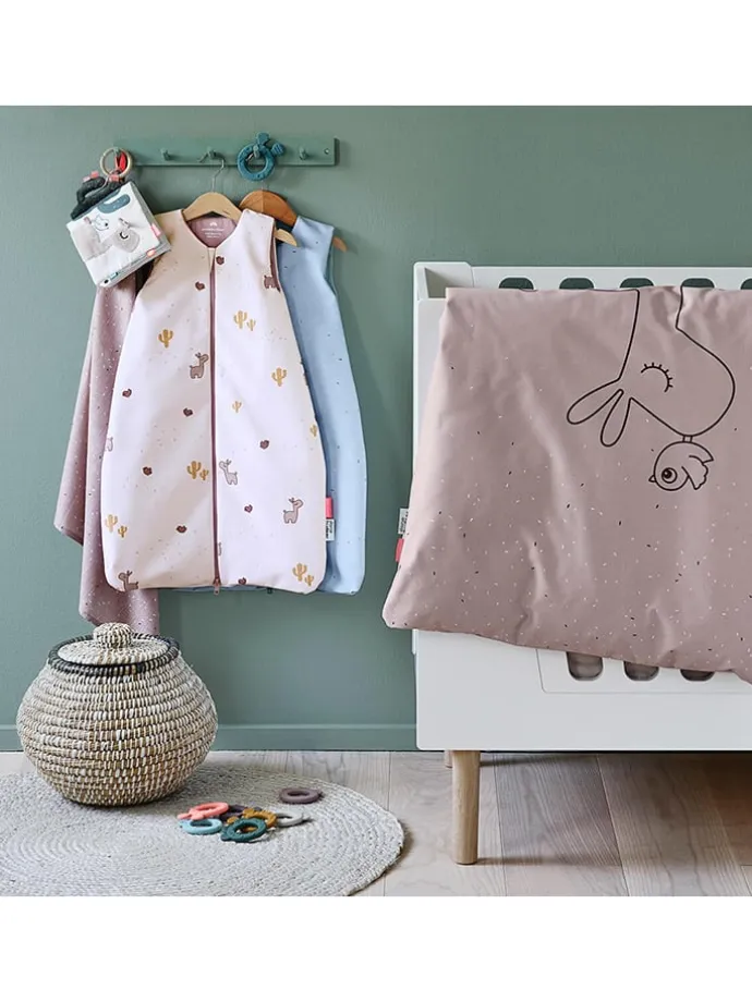Bettwäsche-Set "Lalee" in Rosa - (L)100 x (B)70 cm