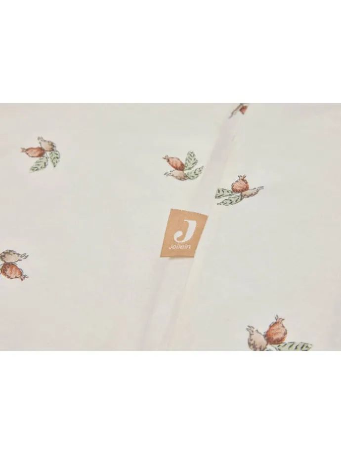 Bettwäsche-Set ''Rosehip'' in Creme - (L)140 x (B)100 cm