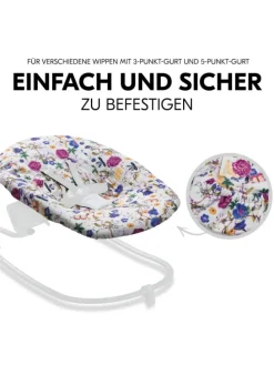 Bezug für Alpha Newborn Bouncer (atmungsaktiv in bunt,beige
