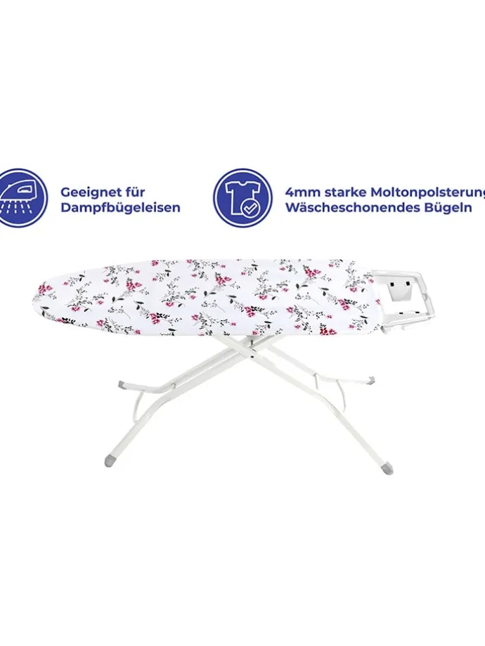 Bügeltischbezug "Maximex" in Weiß - (L)126 x (B)41 cm