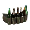 Biergürtel in Grün/Braun