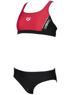 Bikini in Schwarz/ Beere