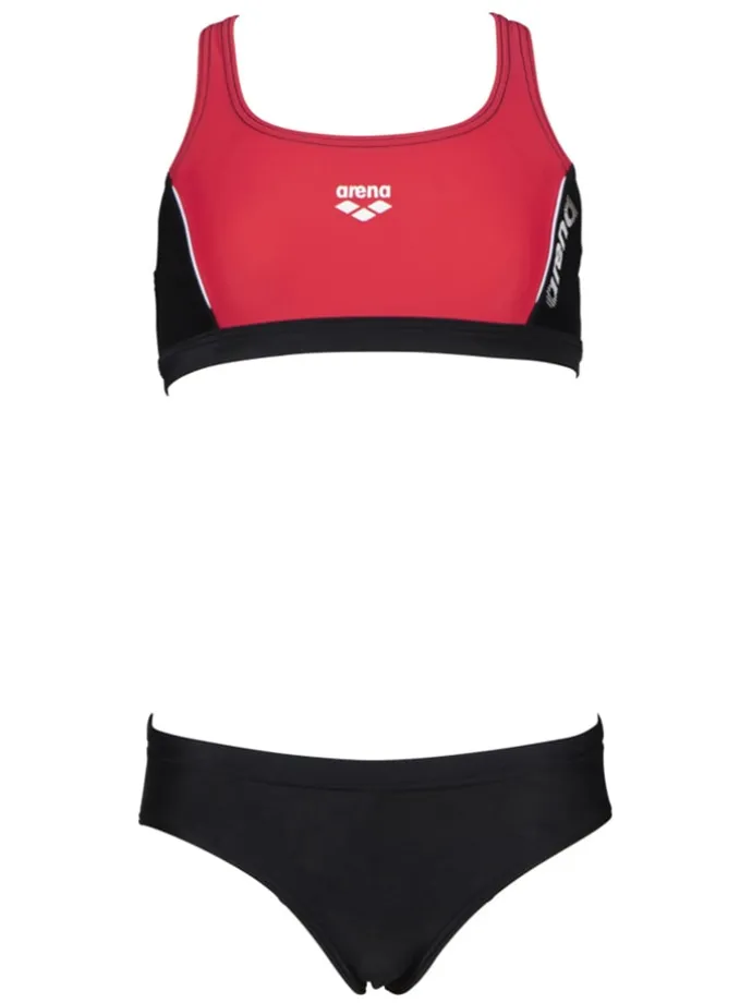 Bikini in Schwarz/ Beere