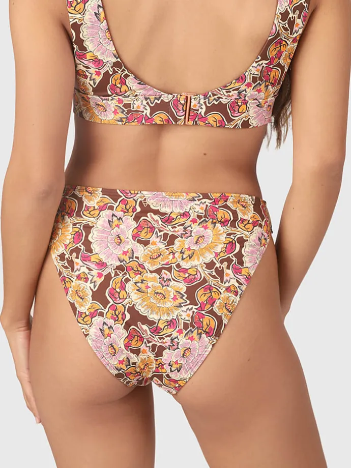 Bikini-Hose "Flores-Sakai" in Bunt