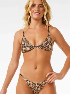 Bikini-Hose in Hellbraun