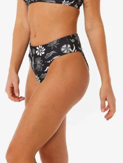 Bikini-Hose in Schwarz/ Weiß