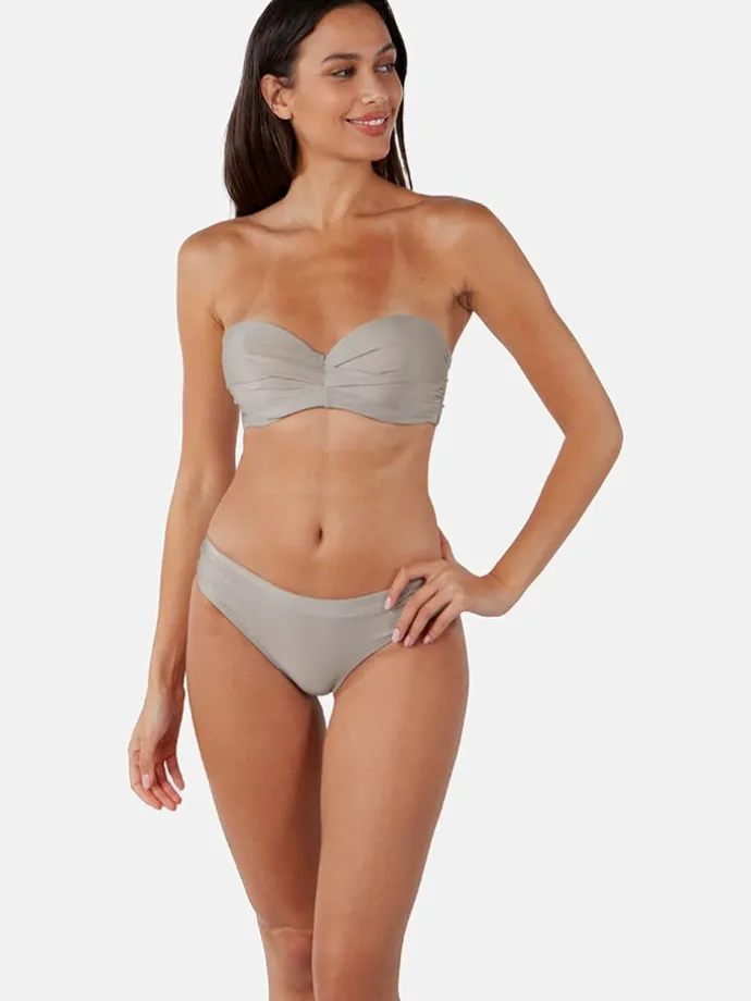Bikini-Hose "Isla" in Grau