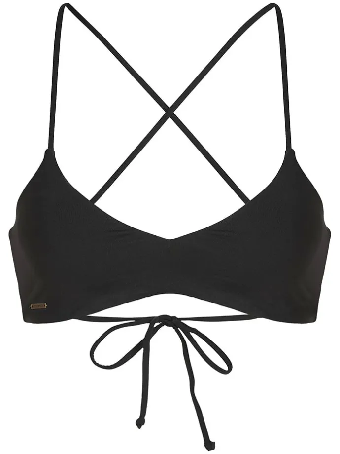Bikini-Oberteil "Huntington" in Schwarz