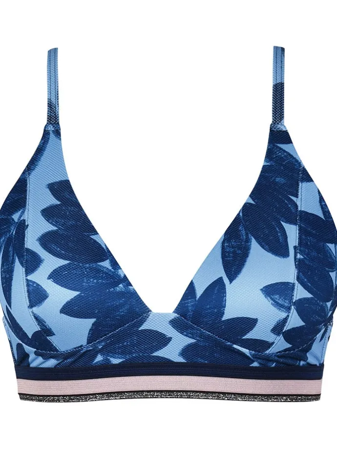 Bikini-Oberteil in Blau
