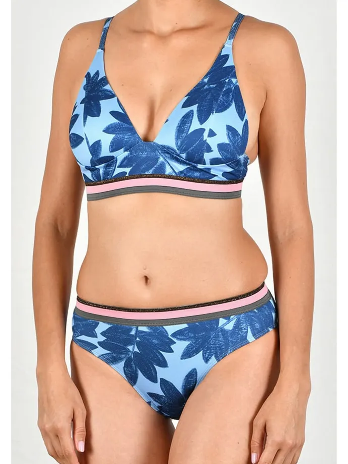 Bikini-Oberteil in Blau