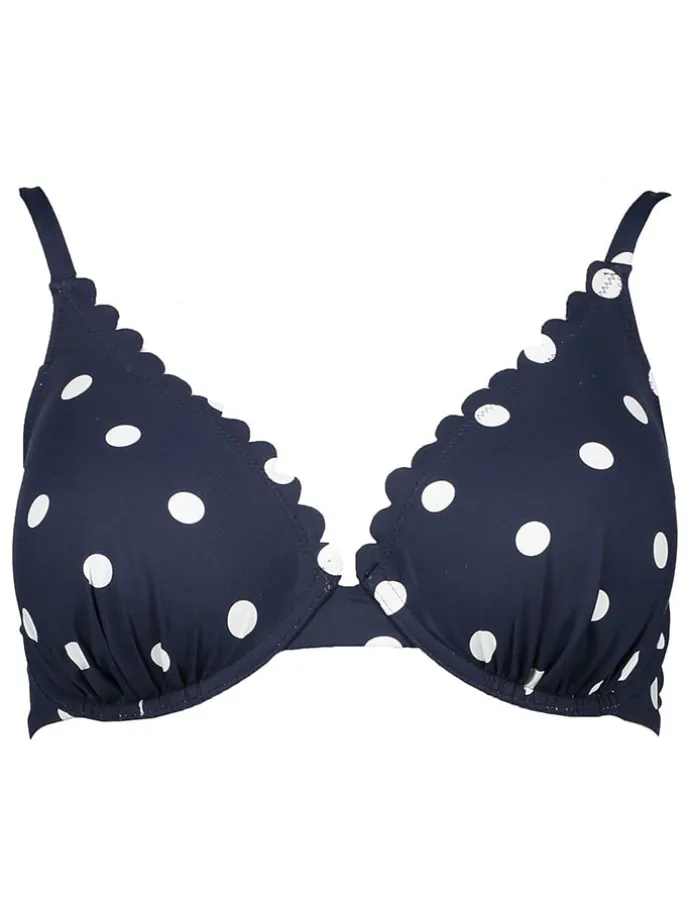 Bikini-Oberteil in Dunkelblau