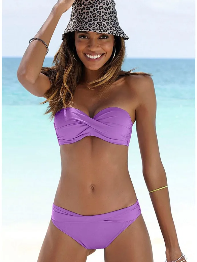 Bikini-Oberteil in Lila