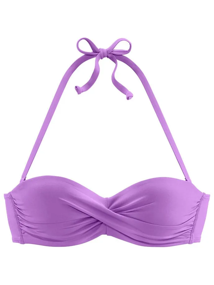 Bikini-Oberteil in Lila