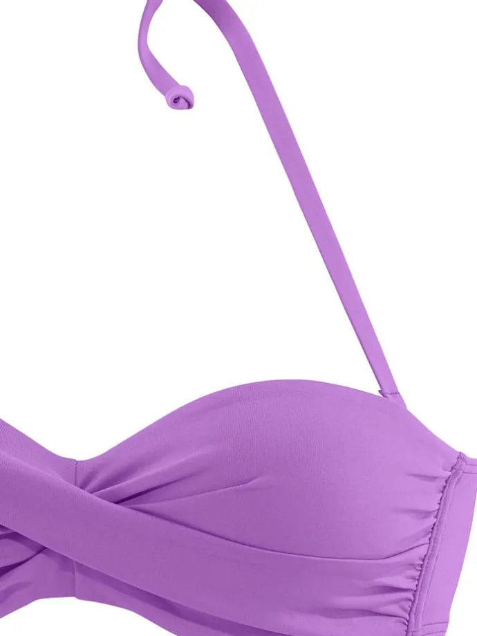 Bikini-Oberteil in Lila
