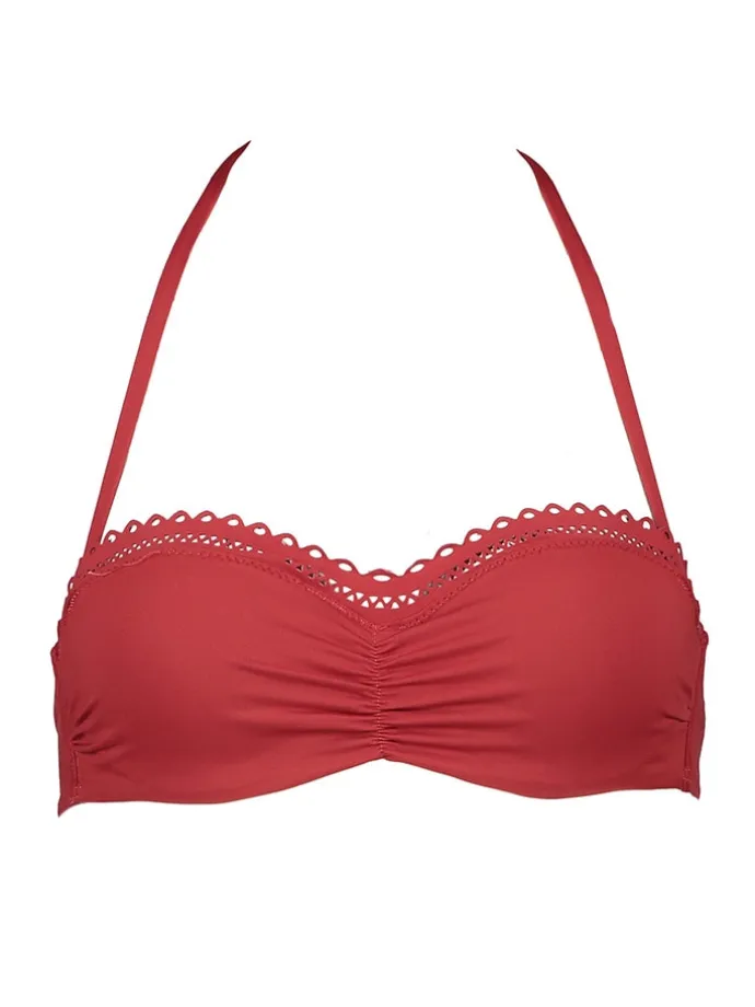 Bikini-Oberteil in Rot