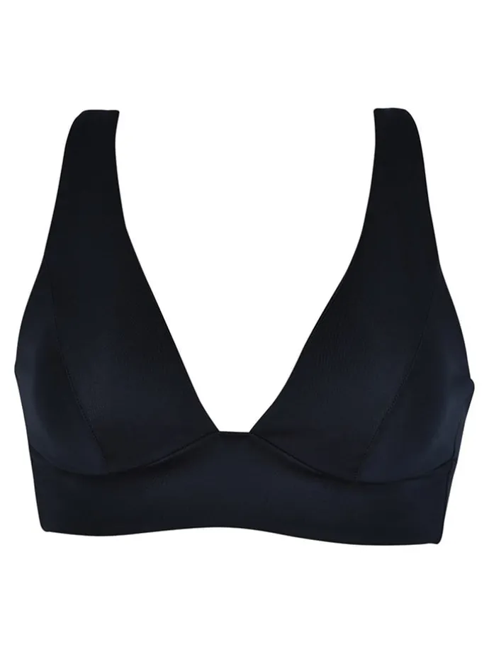 Bikini-Oberteil in Schwarz