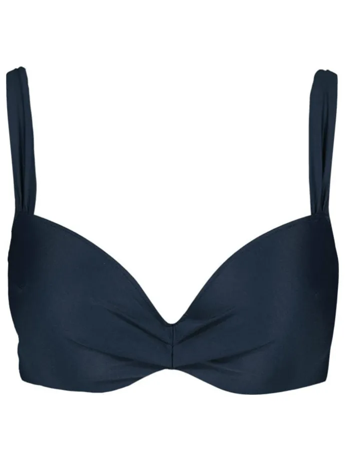 Bikini-Oberteil "Kelli Wire" in Dunkelblau