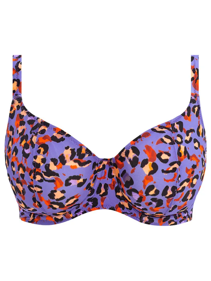 Bikini-Oberteil "Santiago nights" in Lila