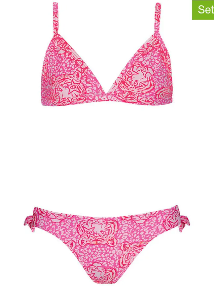 Bikini-Set "Dilce Fixed Triangle" in Rosa/ Pink