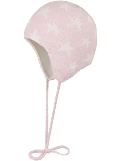 Bindemütze in Rosa